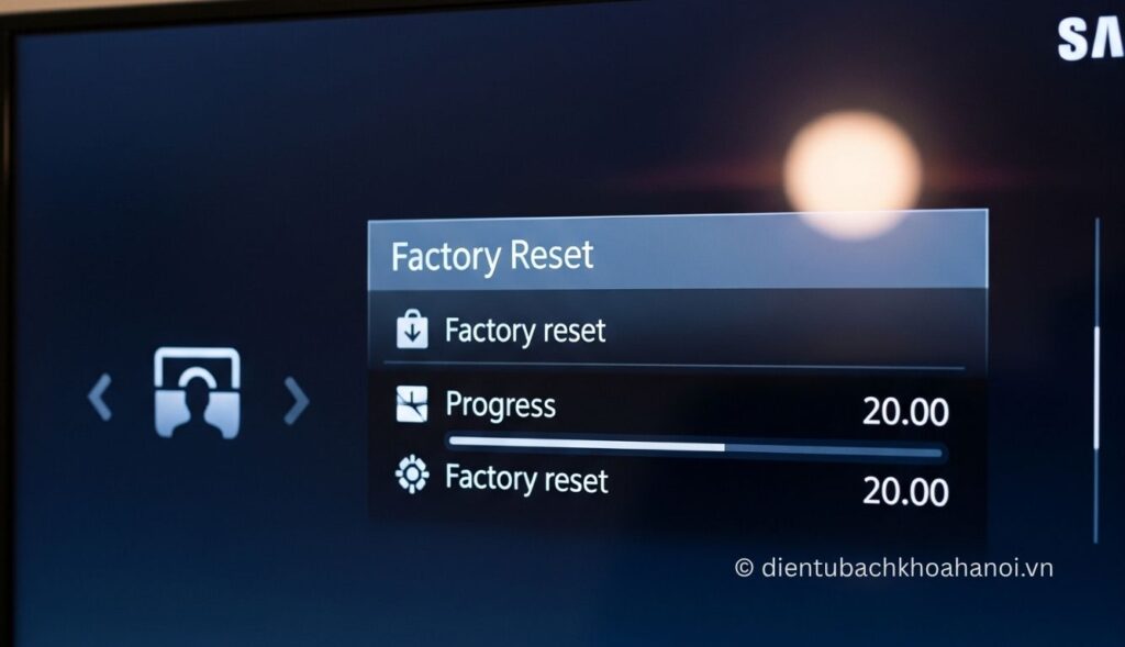 Khôi phục cài đặt gốc (Factory Reset)